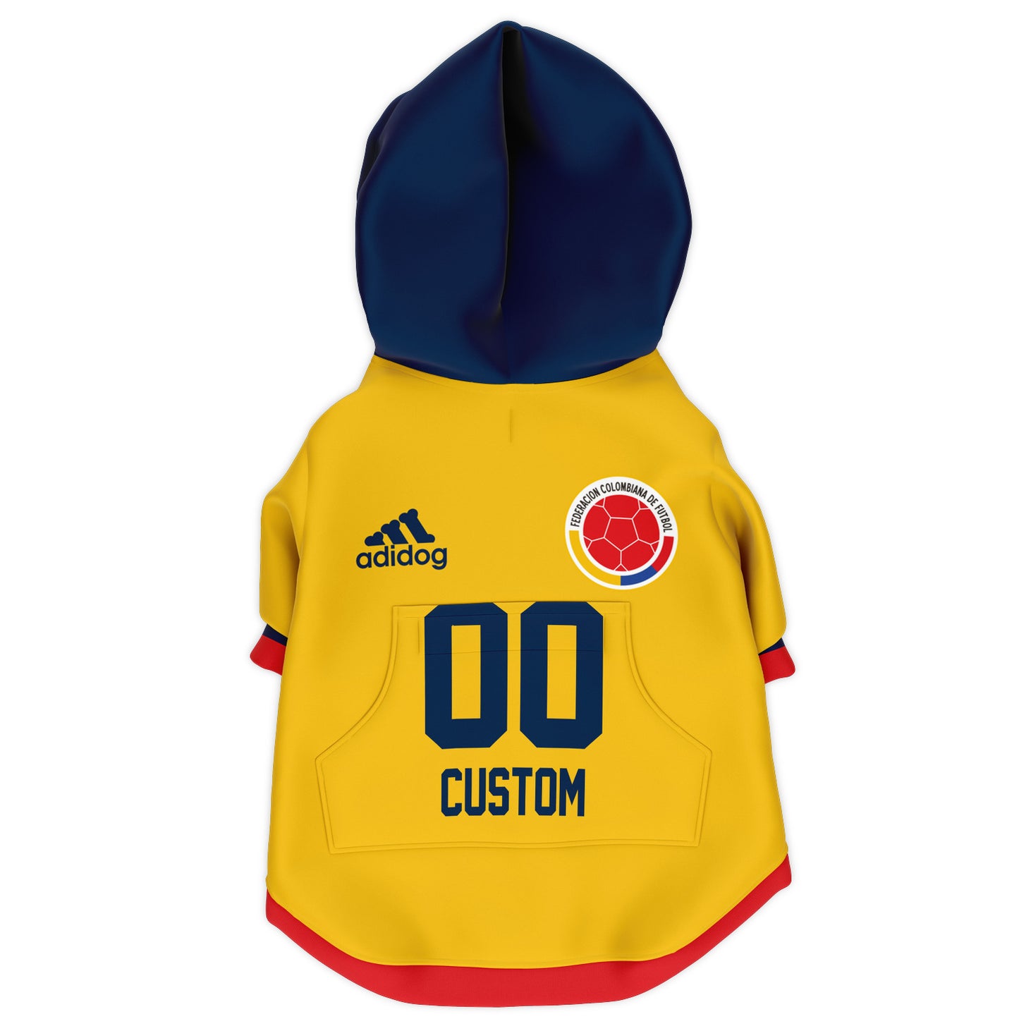 Colombia Dog Hoodie
