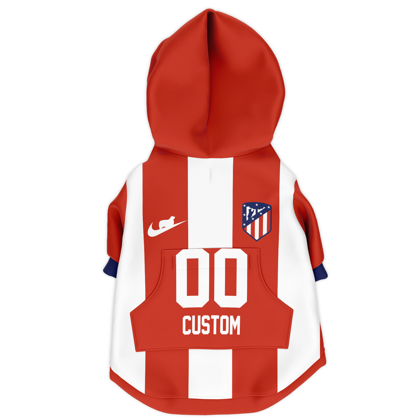 Atletico Madrid Dog Hoodie - Doggy Drip Shop
