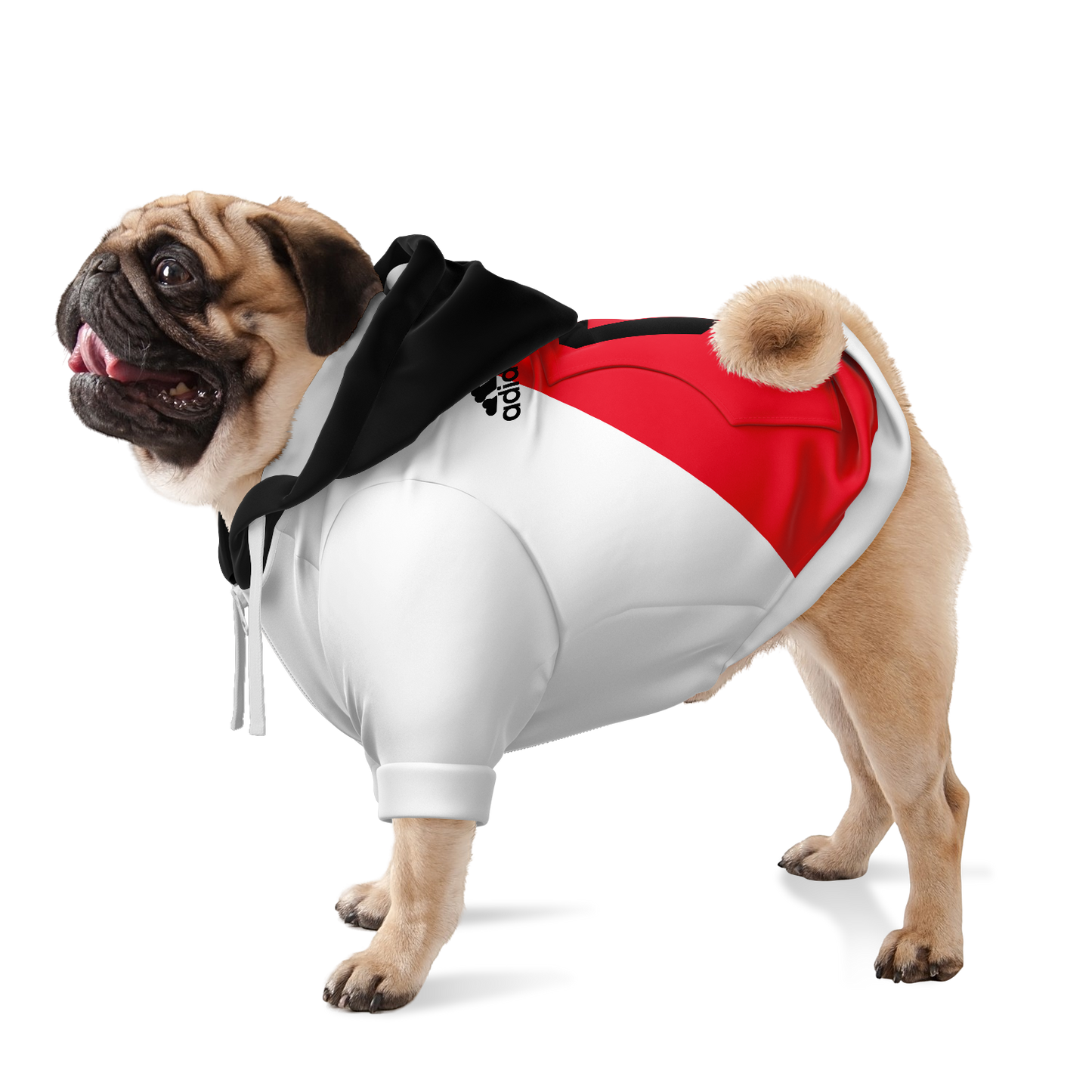 Club Atletico River Plate Dog Hoodie - Doggy Drip Shop