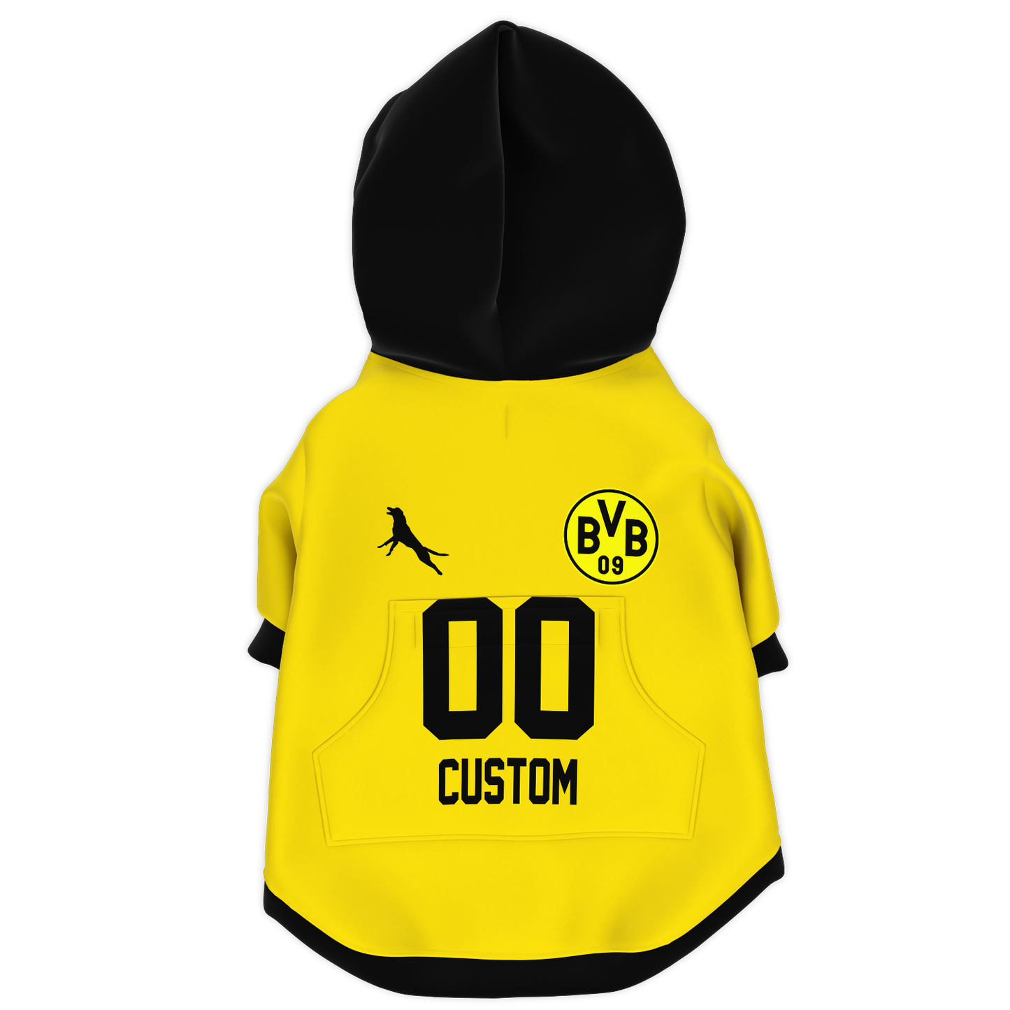BVB Borussia Dortmund Dog Hoodie - Doggy Drip Shop
