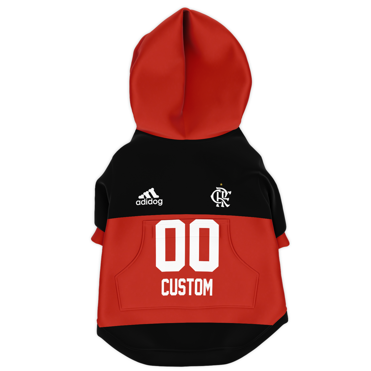 CR Flamengo Dog Hoodie - Doggy Drip Shop