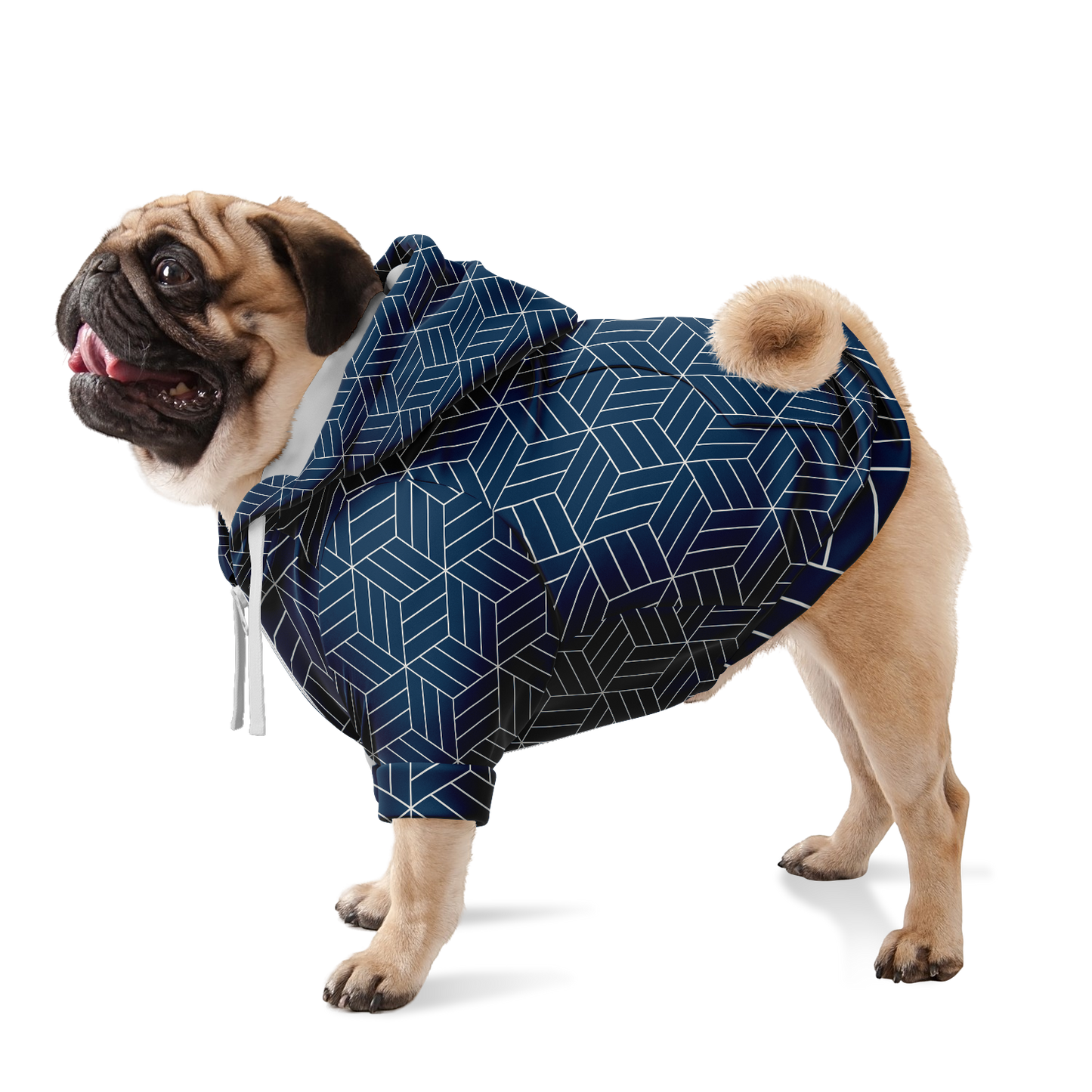 Blue Abstract - Doggy Drip Shop