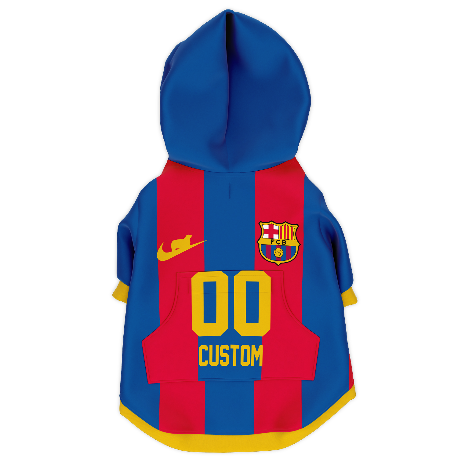 FC Barcelona Dog Hoodie