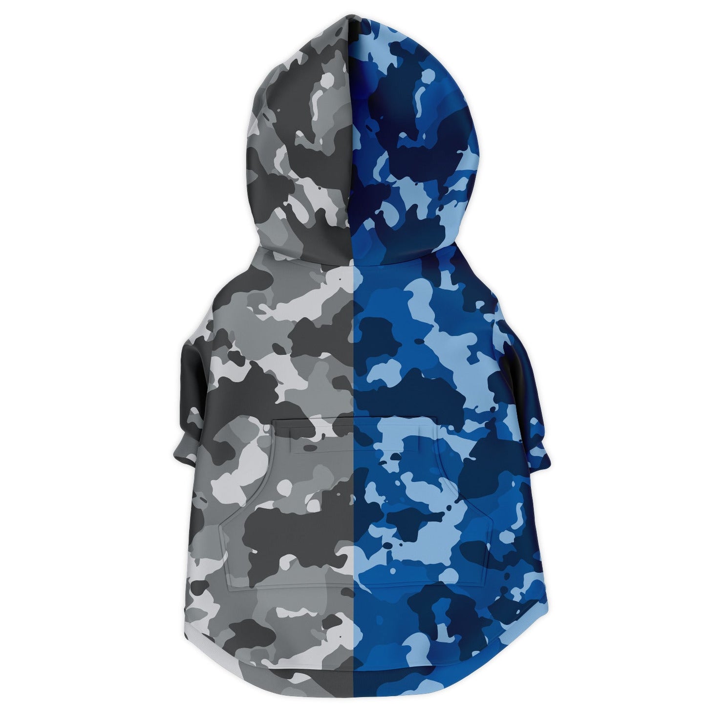 Duo Color Camouflage - Dog Hoodie - Doggy Drip Shop