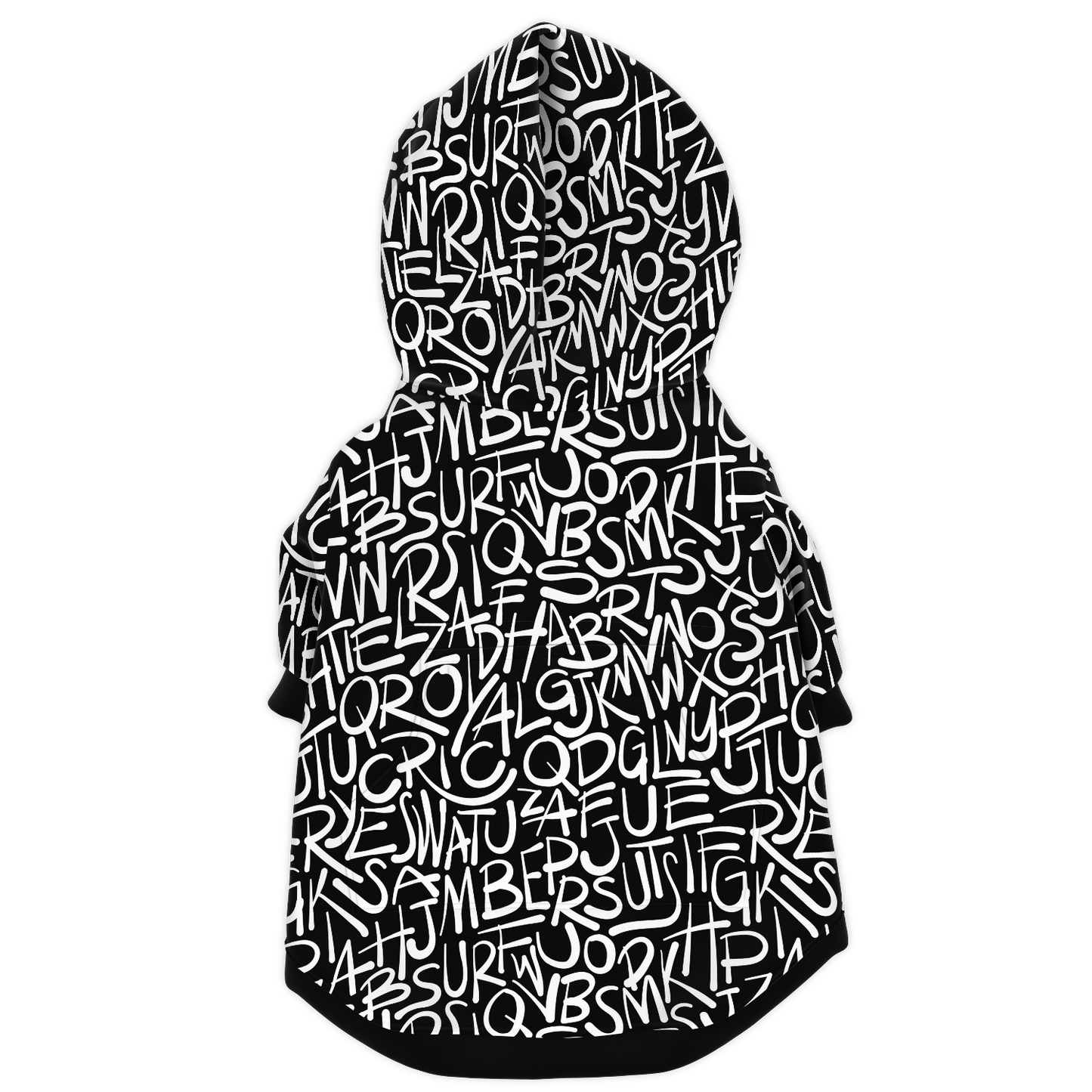 Alphabet - Dog Hoodie - Doggy Drip Shop