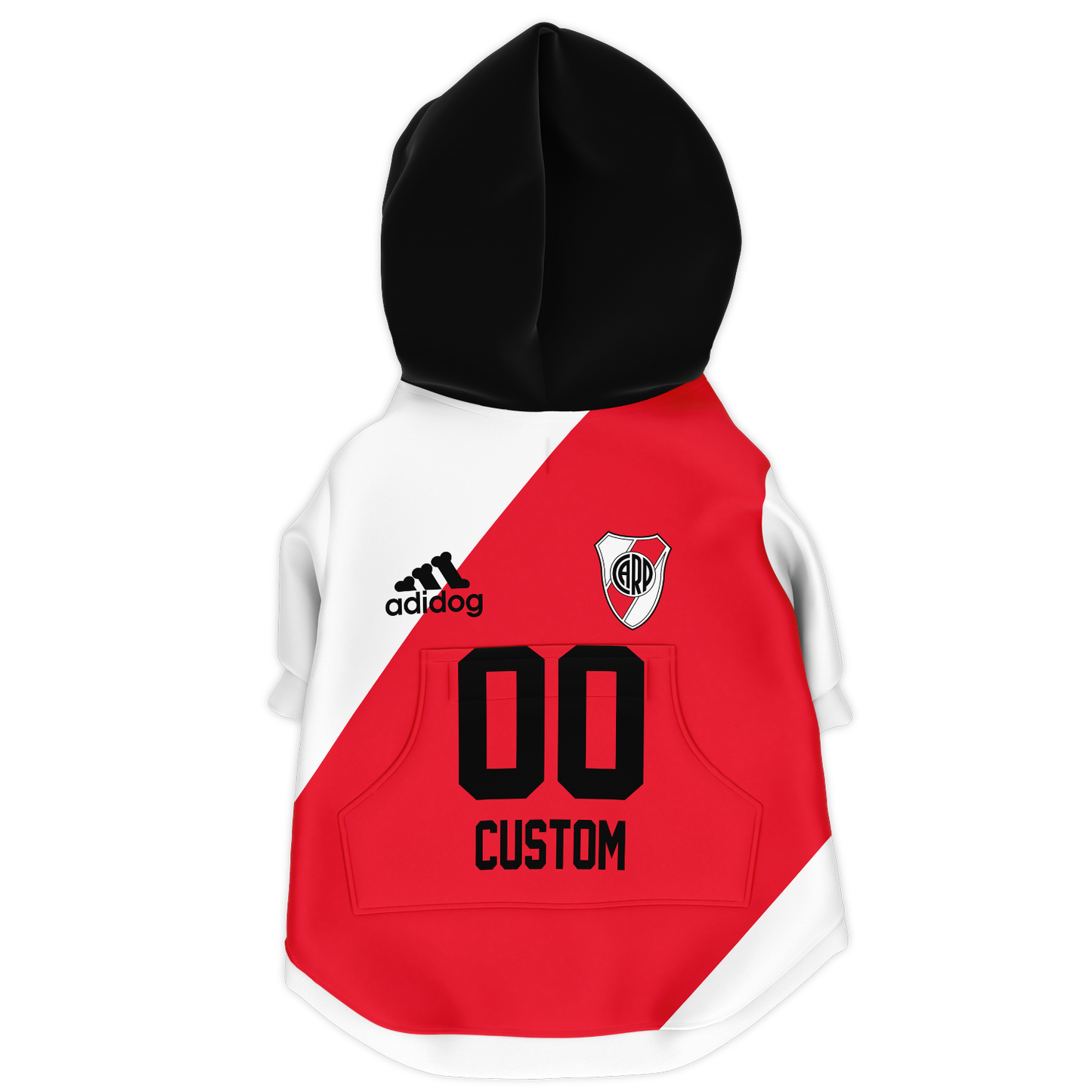 Club Atletico River Plate Dog Hoodie - Doggy Drip Shop