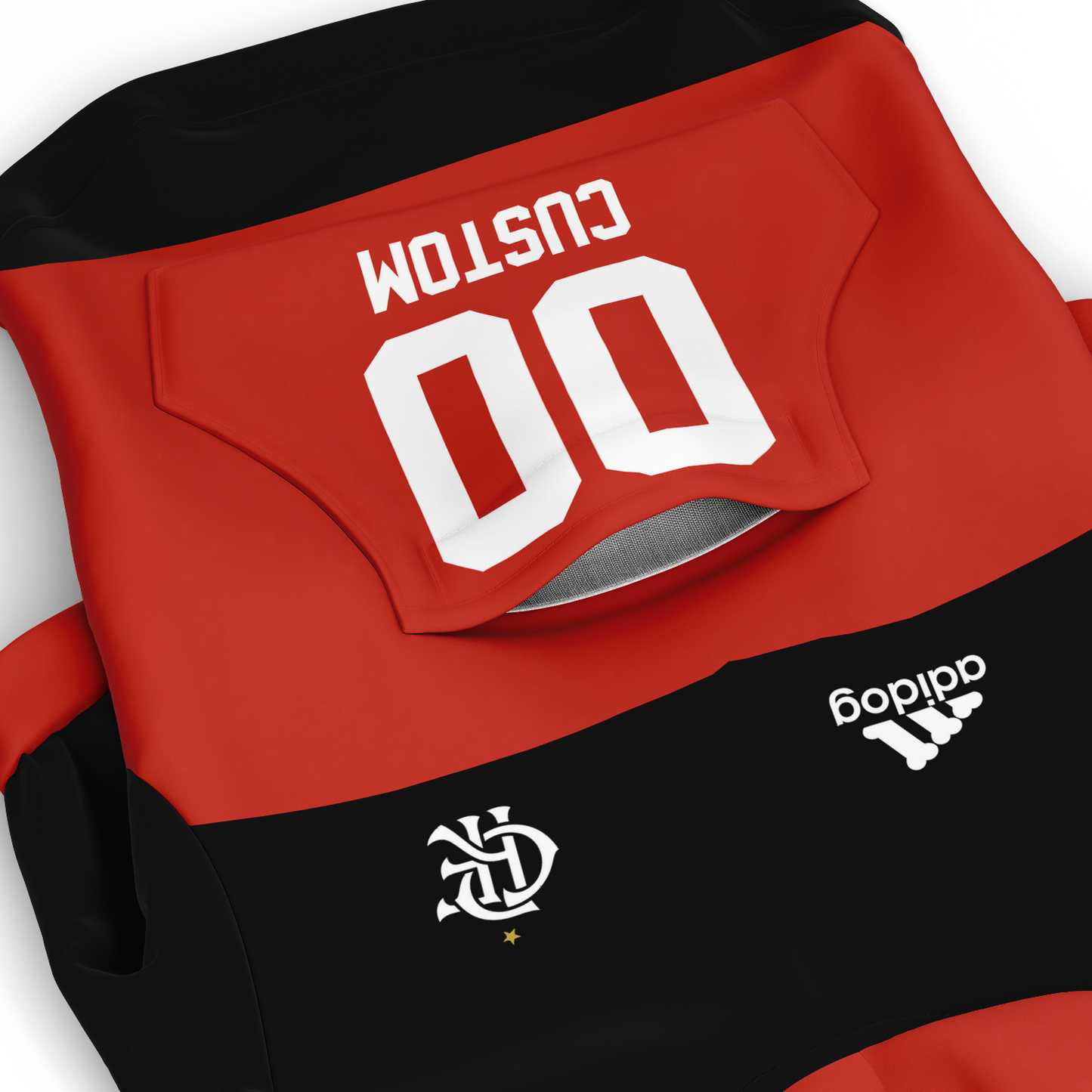 CR Flamengo Dog Hoodie - Doggy Drip Shop
