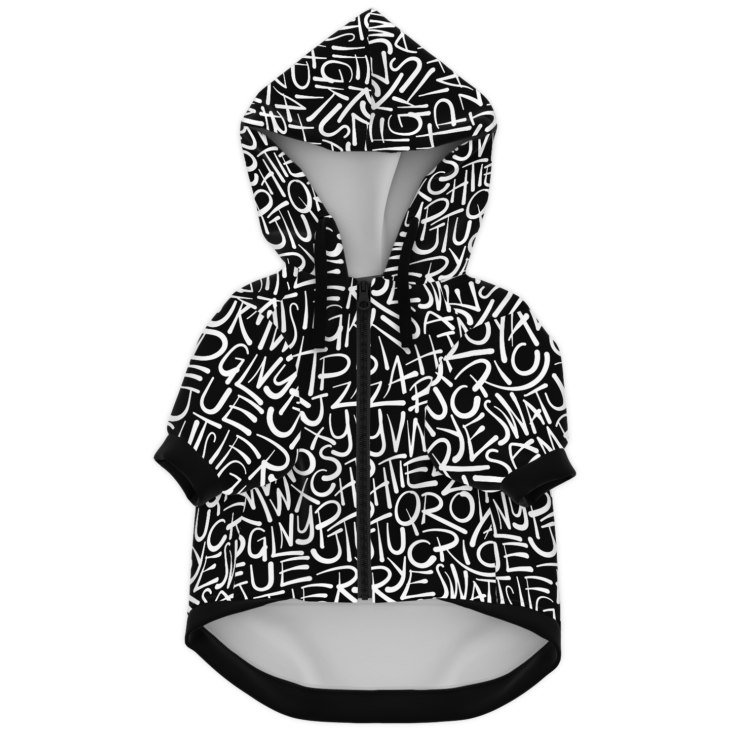 Alphabet - Dog Hoodie - Doggy Drip Shop