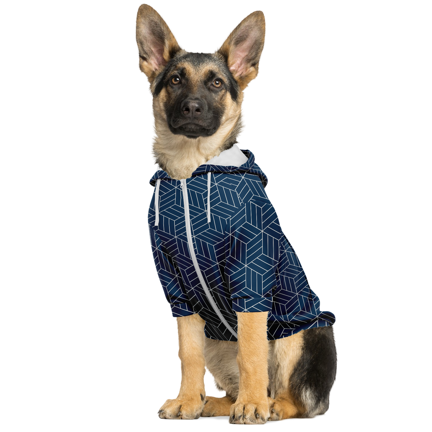 Blue Abstract - Doggy Drip Shop