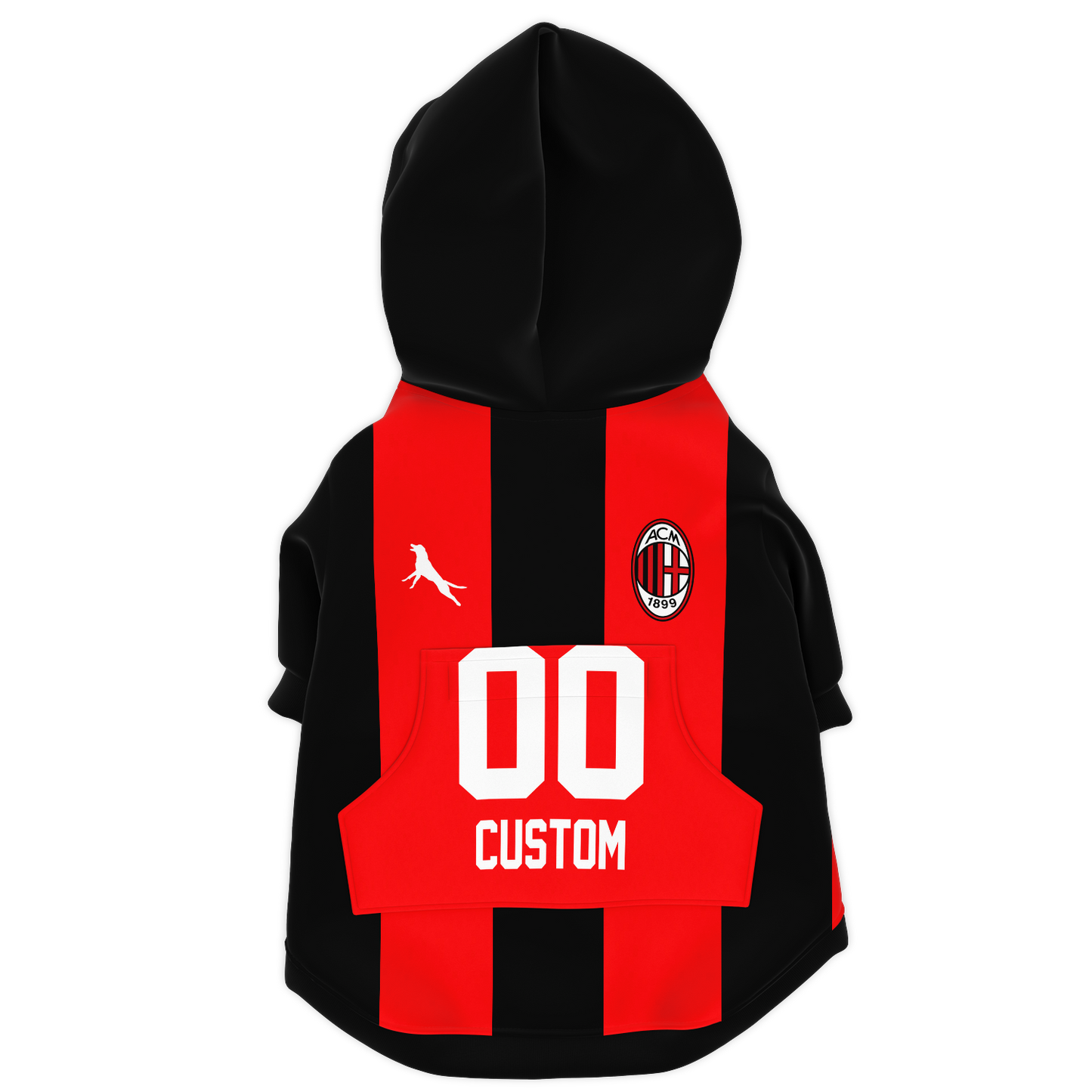 AC Milan Dog Hoodie