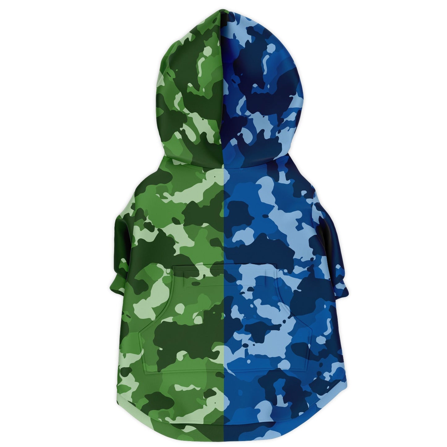 Duo Color Camouflage - Dog Hoodie - Doggy Drip Shop