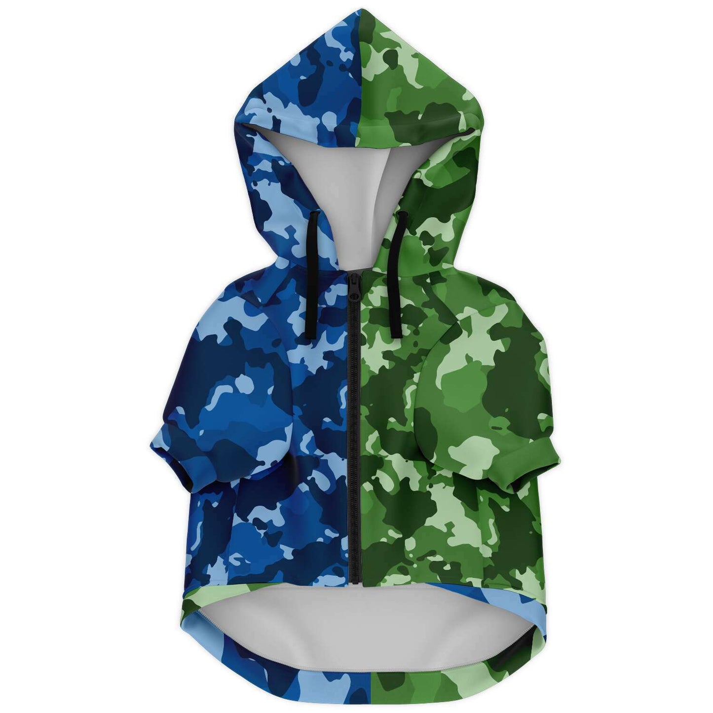 Duo Color Camouflage - Dog Hoodie - Doggy Drip Shop