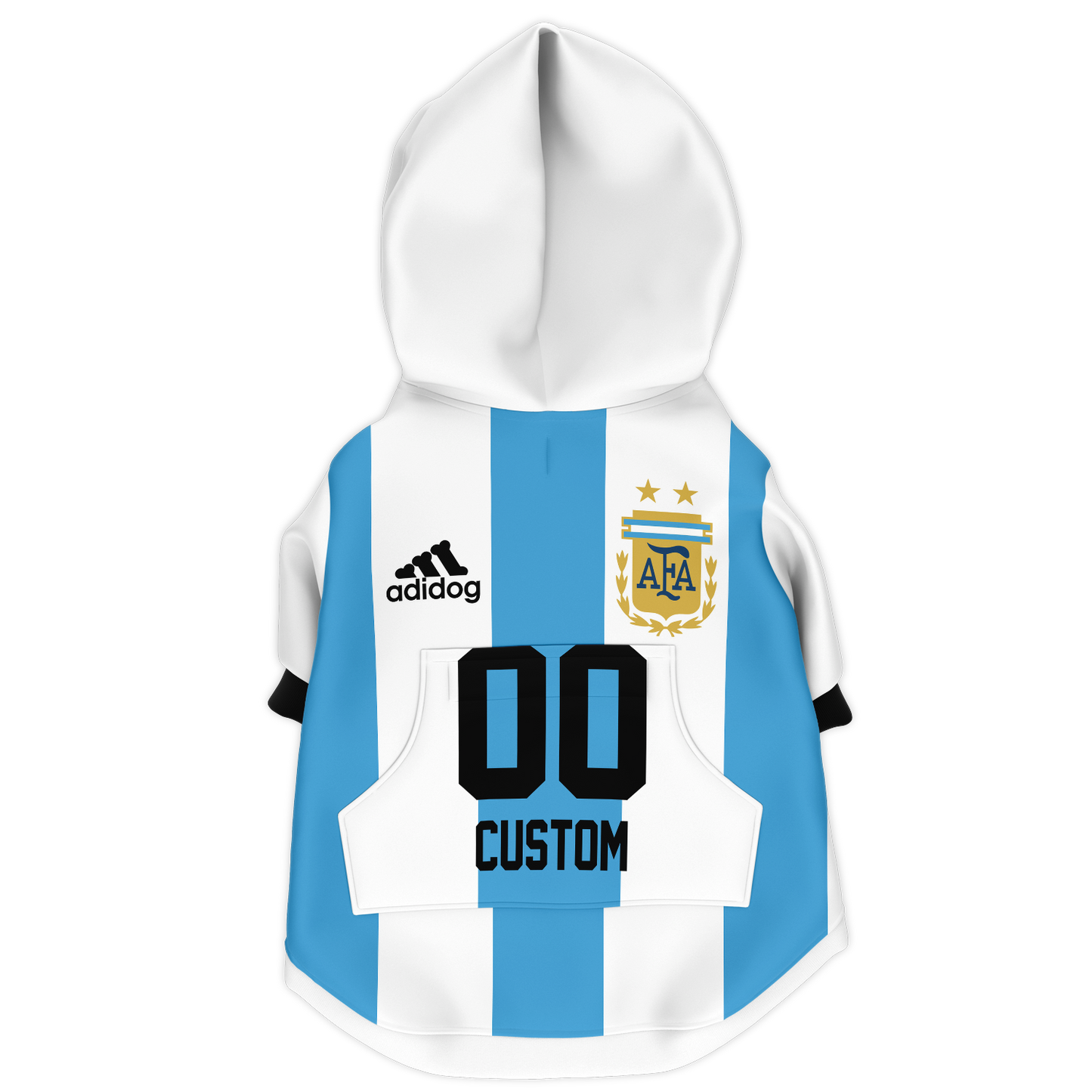 Argentina Dog Hoodie