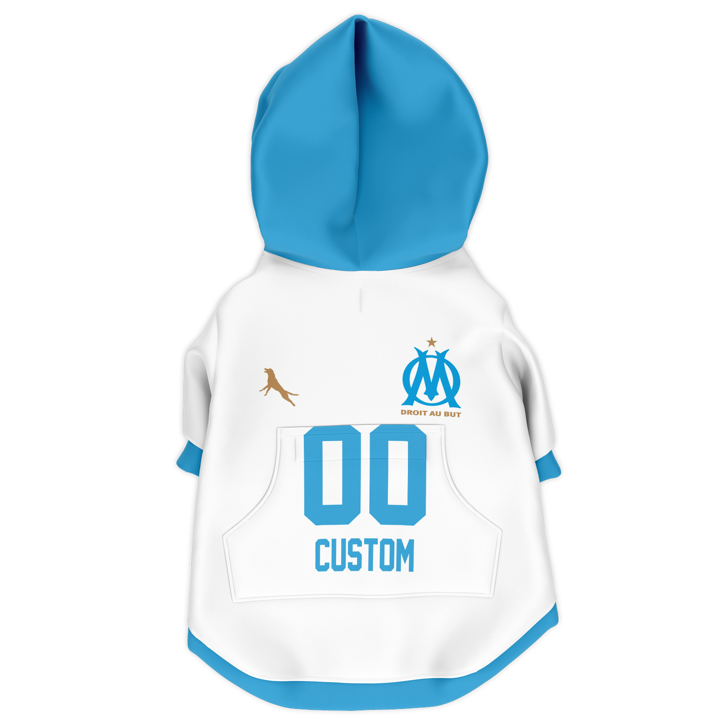 Marseille Dog Hoodie - Doggy Drip Shop