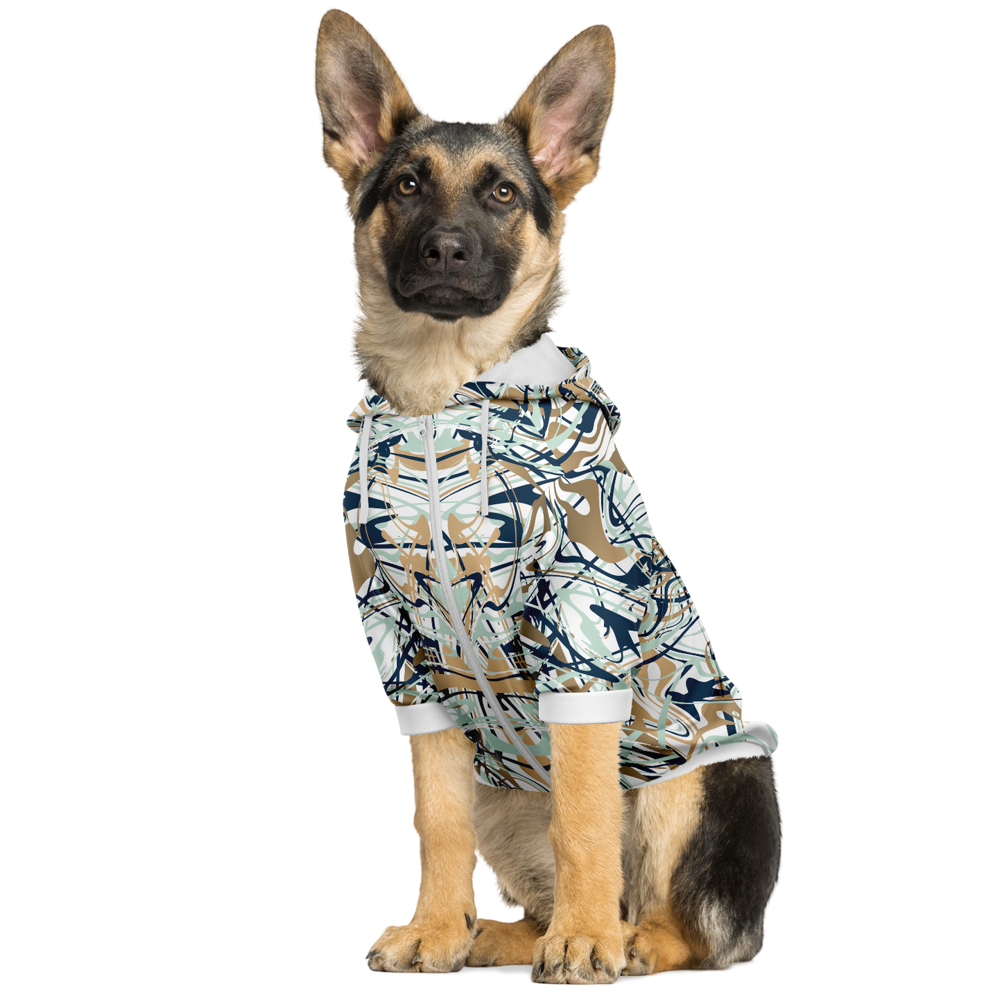Abstract - Dog Hoodie - Doggy Drip Shop
