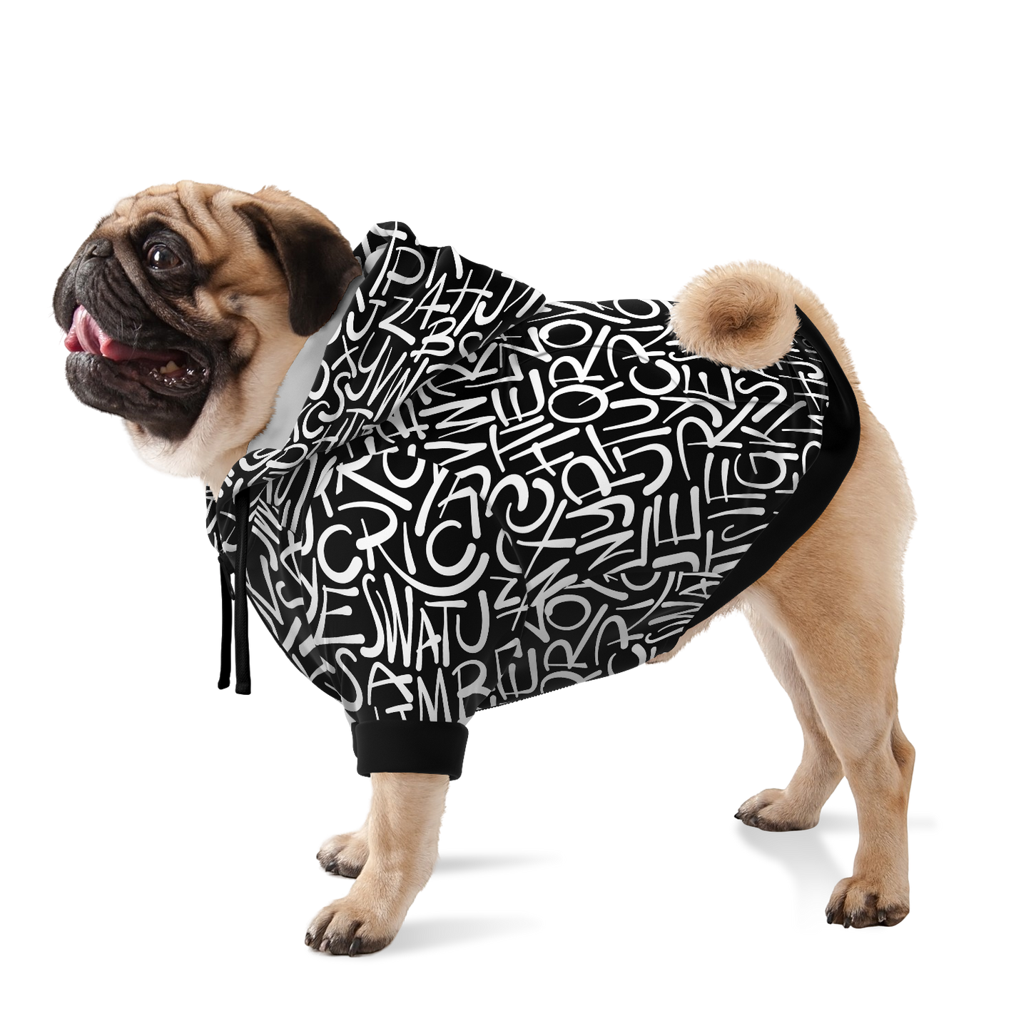 Alphabet - Dog Hoodie - Doggy Drip Shop