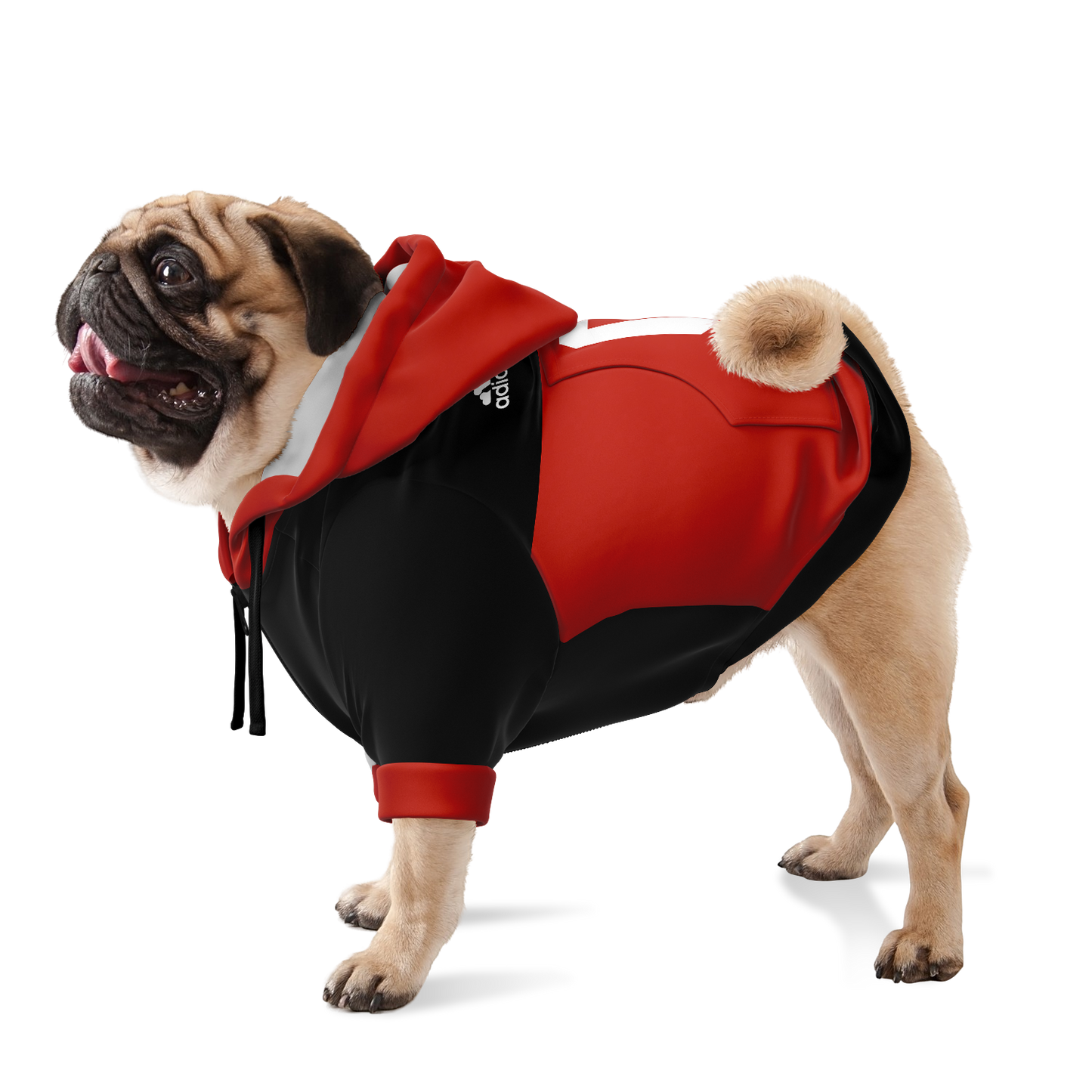 CR Flamengo Dog Hoodie - Doggy Drip Shop
