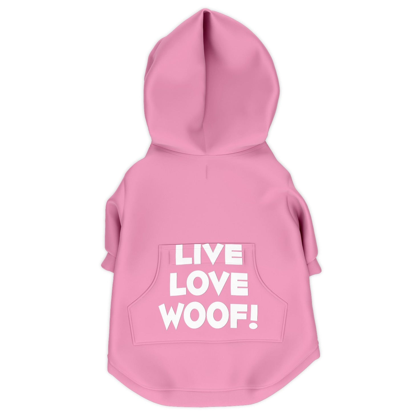 LIVE • LOVE • WOOF - Dog Hoodie - Doggy Drip Shop