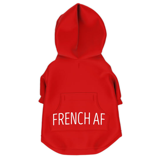 French AF - Dog Hoodie - Doggy Drip Shop