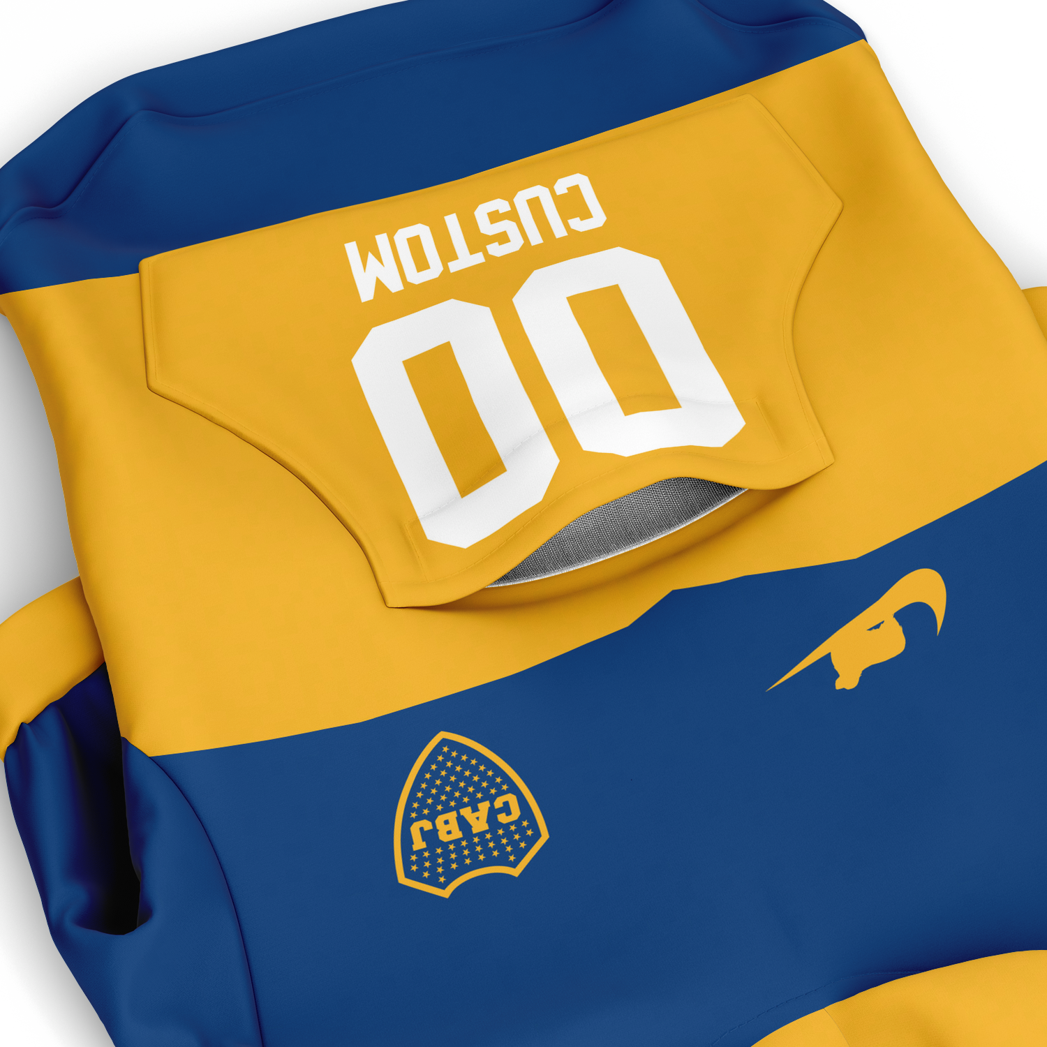 Boca juniors top hoodie nike