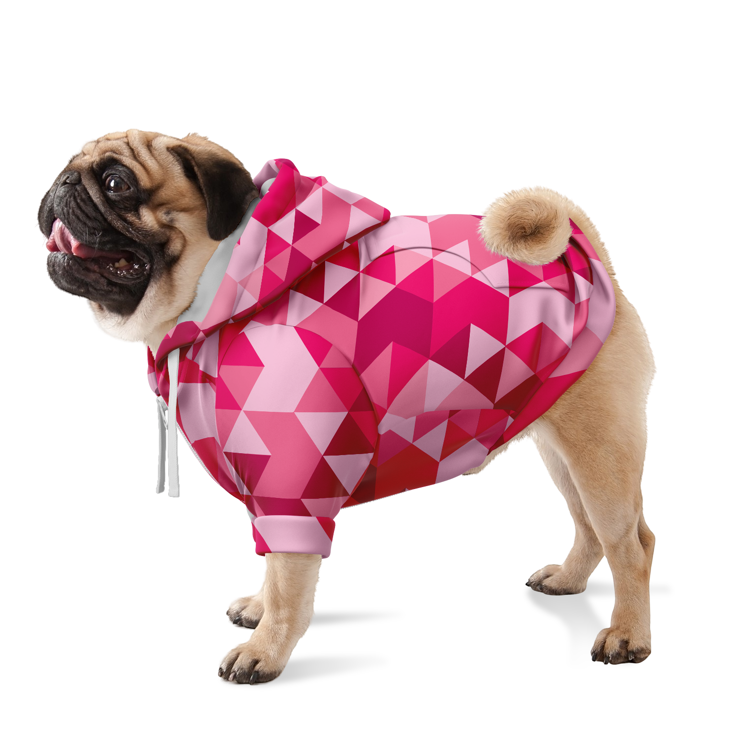 Pink Abstract - Dog Hoodie - Doggy Drip Shop