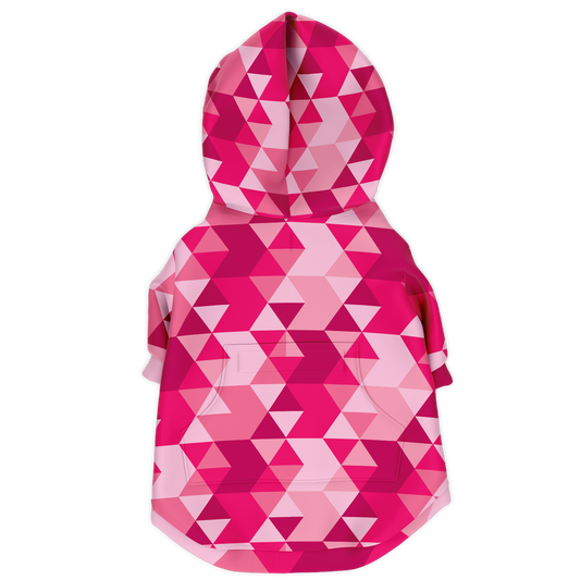 Pink Abstract - Dog Hoodie - Doggy Drip Shop