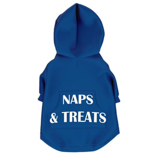 Naps & Treats - Dog Hoodie - Doggy Drip Shop